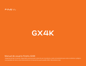 FineVu GX4K Manual De Usuario