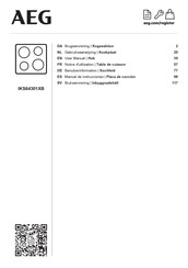 AEG IKS64301XB Manual De Instrucciones