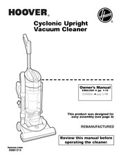 Hoover UH70060RM Manual Del Propietário