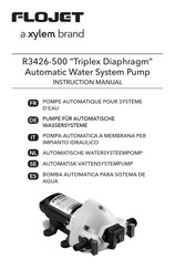 Xylem R3426-500 Manual De Instrucciones