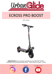 Urbanglide ECROSS PRO BOOST Manual Original