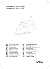 SOLAC S91871300 Instrucciones De Uso