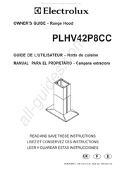 Electrolux PLHV42P8CC Manual Del Propietário