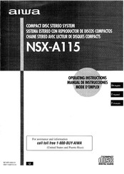 Aiwa NSX-A115 Manual De Instrucciones