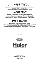 Haier HCM036PB Manual Del Usuario