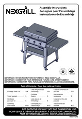 Nexgrill 720-1057B Instrucciones De Ensamblaje