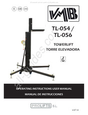 PRO LIFTS VMB TL-056 Manual De Instrucciones