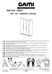 Gami H1E GRAY Instrucciones De Montaje