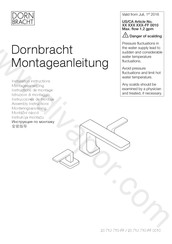 Dornbracht 20 713 710-FF 0010 Instrucciones De Montaje