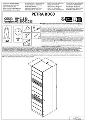 Dedeman UP 01333 Instrucciones De Montaje