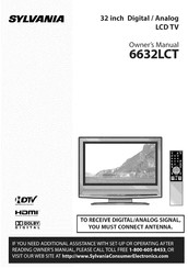 Sylvania 6632LCT Manual De Instrucciones