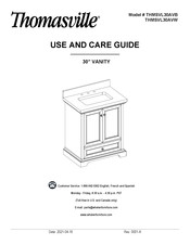 Thomasville THMSVL30AVB Guía De Uso Y Mantenimiento