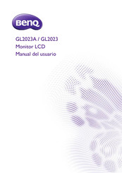 BenQ GL2023 Manual Del Usuario