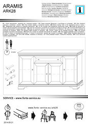 Forte ARAMIS ARK28 Instrucciones De Montaje