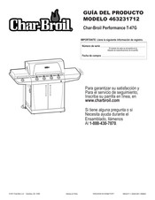 Char-Broil Performance T-47G Serie Guía Del Producto