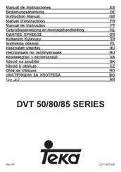 Teka DVT 50 Serie Manual De Instrucciones