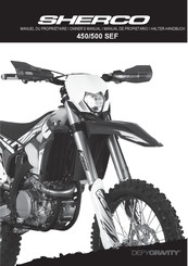 SHERCO 500 SEF 2020 Manual Del Propietário