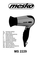 Mesko MS 2229 Manual De Uso