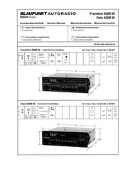 Bosch Blaupunkt Frankfurt SQM 26 Manual De Servicio