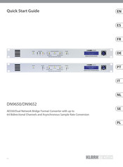 Klark Teknik DN9650 Manual De Instrucciones