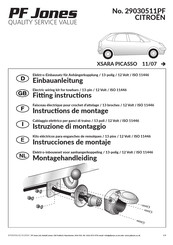 PF Jones 29030511PF Instrucciones De Montaje