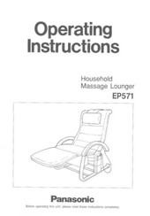 Panasonic EP571 Manual De Instrucciones