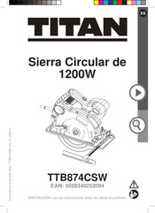 Titan TTB874CSW Manual Del Usuario