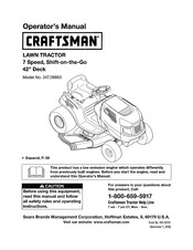 Craftsman 247.28883 Manual Del Operador