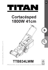 Titan TTB834LWM Manual Del Usuario