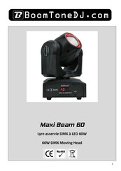 BoomToneDJ Maxi Beam 60 Manual Del Usuario