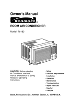 Kenmore 78183 Manual Del Usuario