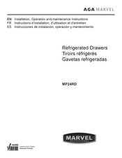 AGA MARVEL MP24RD Serie Instrucciones De Instalación, Operación Y Mantenimiento