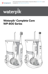 Waterpik Complete Care WP-800 Serie Manual Del Usuario