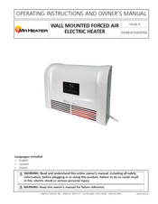 Mr. Heater MHBEW150FATRW Instrucciones De Uso Y Manual Del Propietario