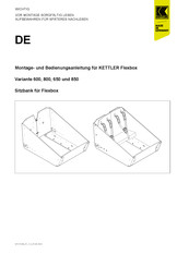 Kettler Flexbox 850 Manual De Instrucciones