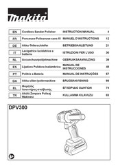 Makita DPV300 Manual De Instrucciones