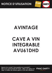 Avintage AVU61DHD Manual De Utilización