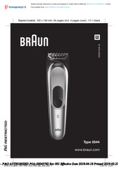 Braun MGK5411 Manual De Instrucciones