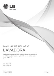 LG WF-T1668TP Manual De Usuario