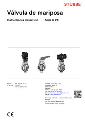 Stübbe K 210 Serie Instrucciones De Servicio