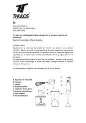 Thulos TH-BM515-INOX Manual De Instrucciones