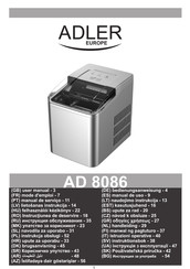 Adler europe AD 8086 Manual De Uso