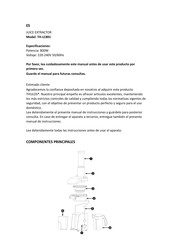 Thulos TH-LC801 Manual De Instrucciones