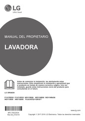 LG WD11VBS6 Manual Del Propietário