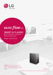 LG MUSIC flow H3 Manual Del Propietário
