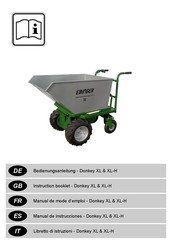 Ebinger Donkey XL-H Manual De Instrucciones