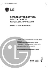 LG LPC-M140 Manual Del Propietário