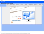 Philips 220S1 Manual Electrónico