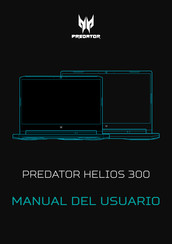 Acer PREDATOR HELIOS 300 Manual Del Usuario