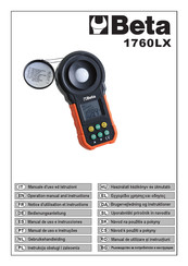 Beta 1760LX Manual De Uso E Instrucciones